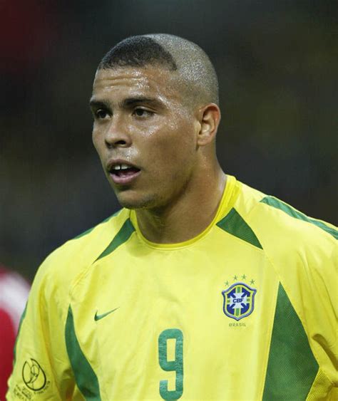 When he was 11, he was already busy playing football and training, so he dropped out. Ronaldo playing for Brazil | Football's worst haircuts ...