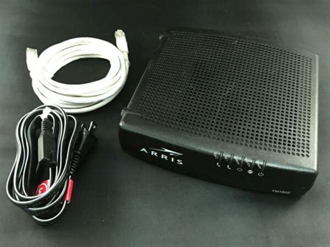 Arris Tm1602a Docsis 30 Telephony Cable Modem Approved For Optimum