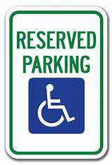Reserved For Parking Signs Images