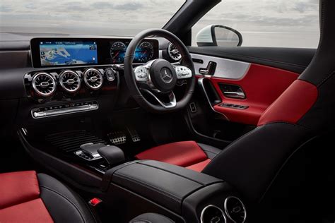 Mercedes Benz Cla 2022 Interior Layout Dashboard And Infotainment