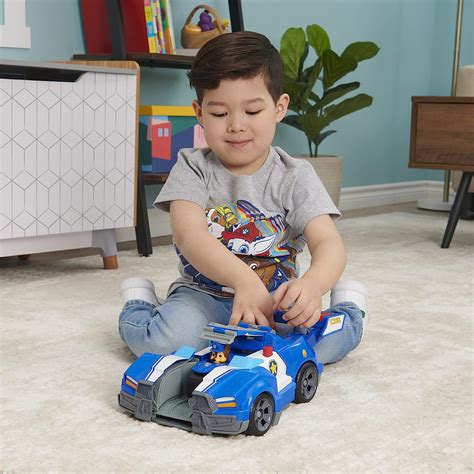 Paw Patrol Chase 2 In 1 Transforming Movie City Cruiser Toy Car