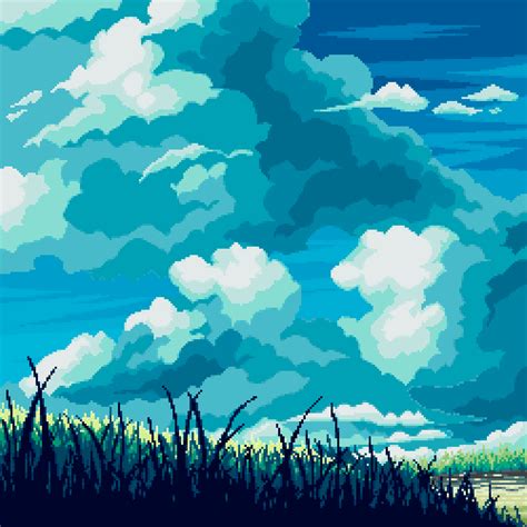 Pixel Landscape Background