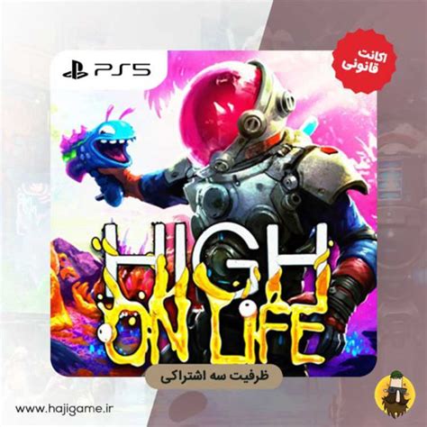 اکانت قانونی بازی High On Life برای PS5 حاجی گیم مرکز فروش نقد و