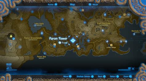 Zelda Faron Tower The Legend Of Zelda Breath Of The Wild Shrine