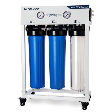 Ispring Cro1000 4 Stage Tankless Commercial Reverse Osmosis Water