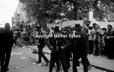 Notting Hill Carnival Riots 1970s London Summer Bank Holiday Monday