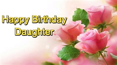 Birthday Wishes For My Daughter Youtube