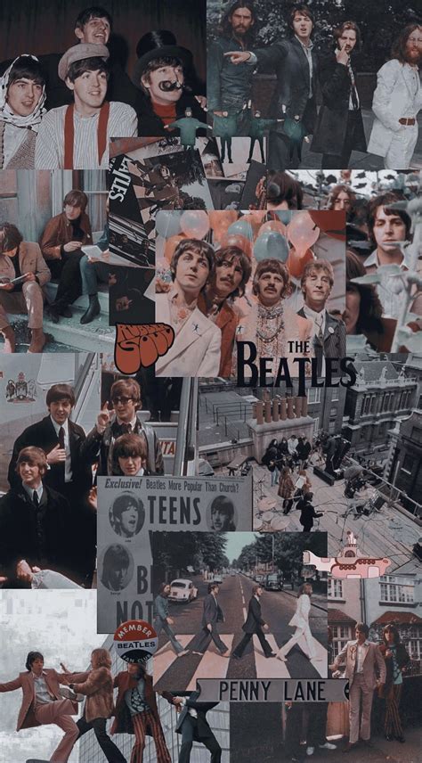 The Beatles Wallpaper Beatles Wallpaper The Beatles Retro Prints
