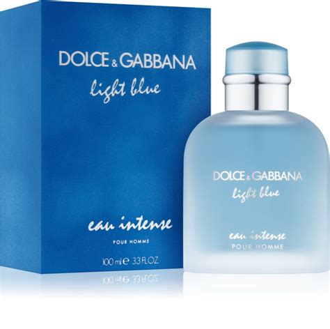 Dolce Gabbana Light Blue Eau Intense Pour Homme Eau De Parfum For