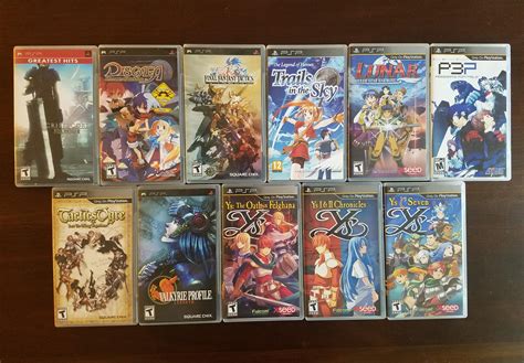 My Humble Psp Jrpg Collection Rpsp