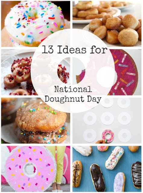 13 Ideas To Celebrate National Doughnut Day Make And Takes