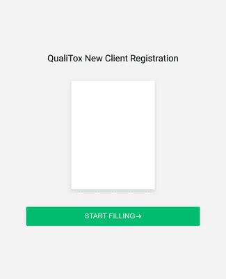 QualiTox New Client Registration Form Template Jotform