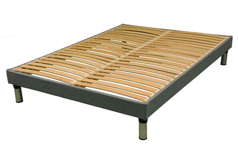 Sommier Lattes Cadre Bois Lateco Matelas Gepo