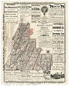 Walker County 1893 Georgia - Old Map Reprint - OLD MAPS
