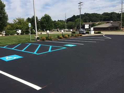 Pavement Marking All Out Parking Lots