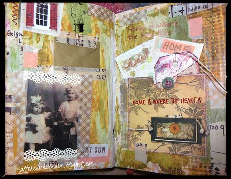 Altered Schoolmarm Home Is Where The Heart Is Book Of Days