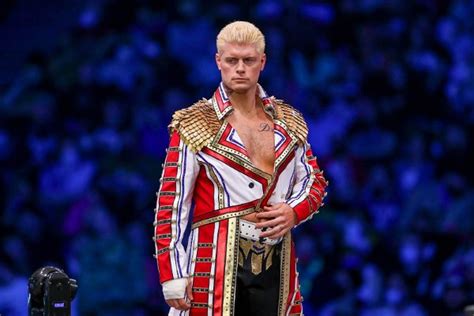 I Am Really And Truly Proud Cody Rhodes Reacts To Securing Top Spot