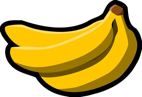 Bananas Food Fruit Free Vector Graphic On Pixabay