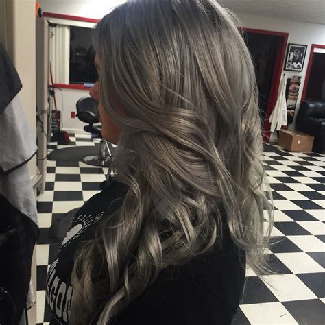 Slate Grey Hair Color🔧🔩🔧🔩 Grey Hair Color Trendy Hair Color Hair