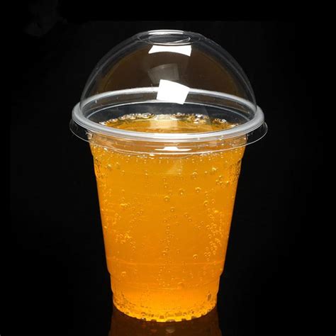 2019 new 360ml cup with cap hard plastic disposable cup food and fruits