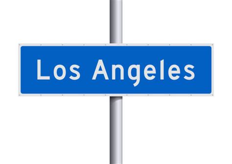 Los Angeles Street Signs Illustrations Royalty Free Vector Graphics