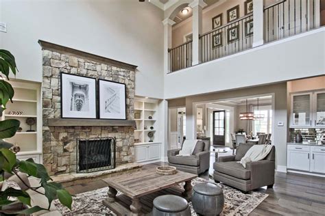 Two Story Living Room Floor Plans