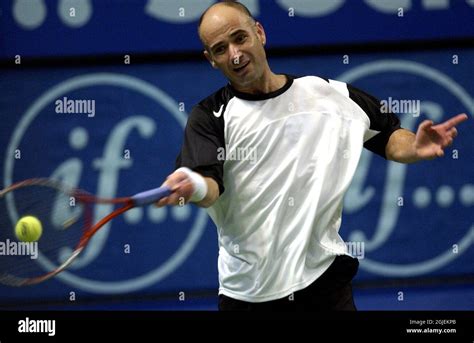 Andre Agassi Tennis Action Hi Res Stock Photography And Images Alamy