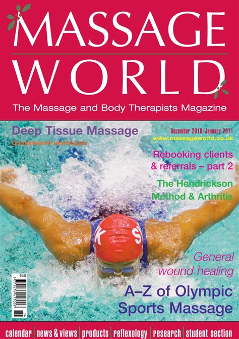 Massage World Magazine Massage World Dec Jan 2011 Subscriptions