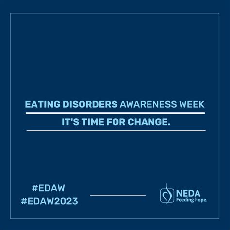 Eating Disorders Awareness Week Its Time For Change