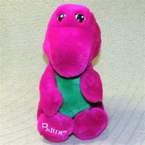 Vintage Barney Plush 1992 Stuffed Purple Dinosaur Tv Character 12