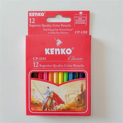 Pensil Warna Kenko Kecil 12 Colour Siplah