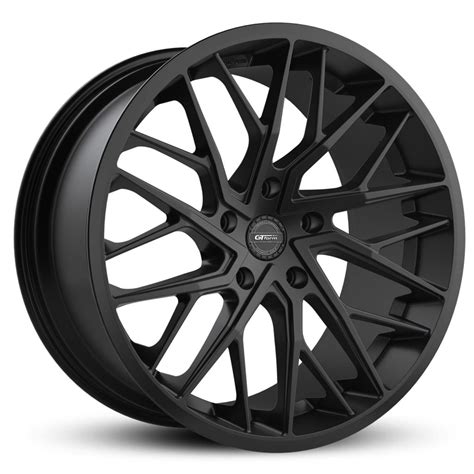 Gt Form Vertex Satin Black 20x85 5x120 Wheel And Tyre Package Cnc Wheels