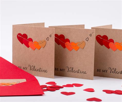 Kids Valentine Cards Children Valentines Day Cards Set Pack Etsy