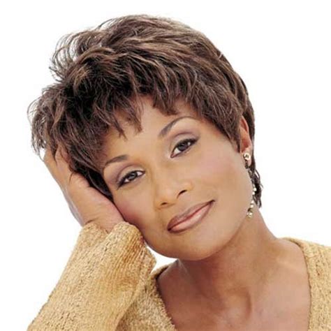 Below is the best list of short hairstyles for women over the age of 60, with stunning picture inspirations. short layered thick hair for black women 2016 - Styles 7