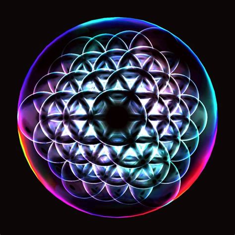 The Flower Of Life And The 64 Tetrahedron Grid The Mother And Father