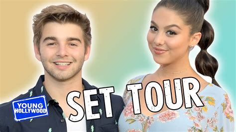 Set Tour Of Nickelodeons The Thundermans With The Cast Youtube