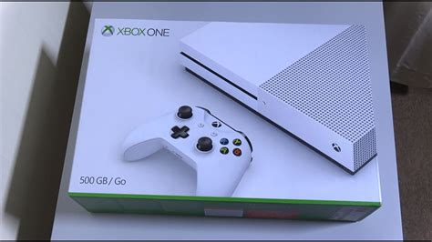 Xbox One S Unboxing And First Look 4k Youtube
