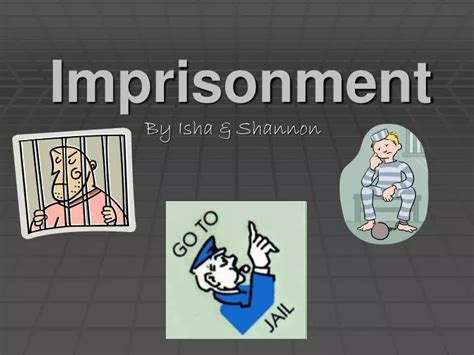 Ppt Imprisonment Powerpoint Presentation Free Download Id118291