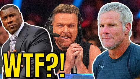 Nfl Legend Brett Favre Sues Pat Mcafee And Shannon Sharpe For Defamation Over Welfare Case Youtube