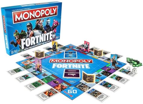 And fight it out on the exact same map! Fortnite Edition Monopoly Game