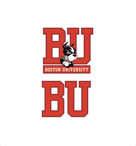 Boston University Terriers Logo Svgprinted