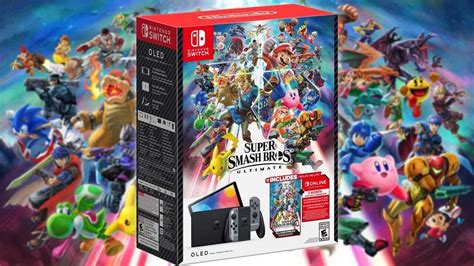Super Smash Bros Pack Nintendo Switch Oled Black Friday Is Available Now