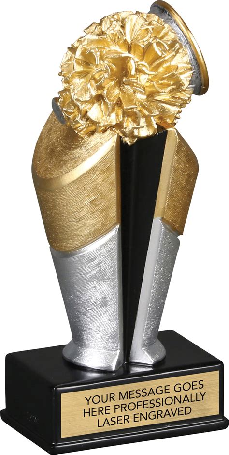 Cheer Victory Cup Resin Trophy 6 Inch Trophy Depot