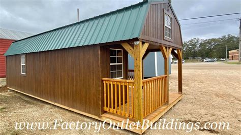 12x32 Wraparound Porch Lofted Barn Cabin 193054 Factory Outlet