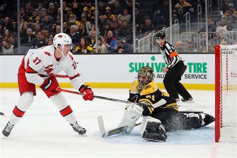 Boston Bruins Jaroslav Halak Celebrates His 500th Nhl Game With A Shut Out