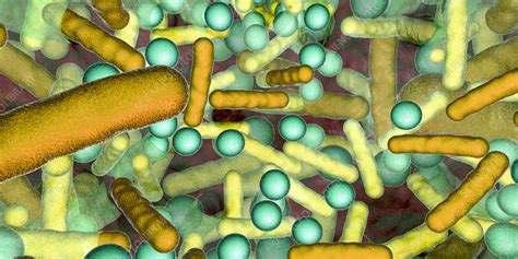 Bacteria In A Biofilm Illustration Stock Image F0251147 Science