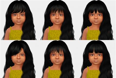 Bangs For Toddlers At Simiracle Sims 4 Updates