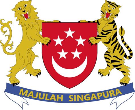 Singapore Coat Of Arms Coat Of Arms Singapore Singapore T
