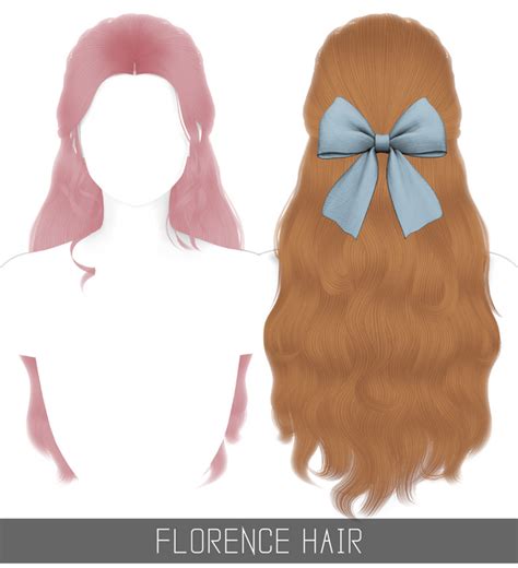 Florence Hair Toddler And Child Simpliciaty On Patreon In 2022 Sims