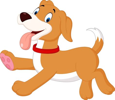 Cachorro De Dibujos Animados Im Genes De Un Cachorro Feliz De Dibujos